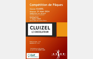 Compétition Pâques CLUIZEL chocolat