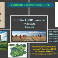 sortie Deauville l'Amirauté 7 nov